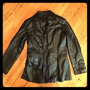 Leather jacket